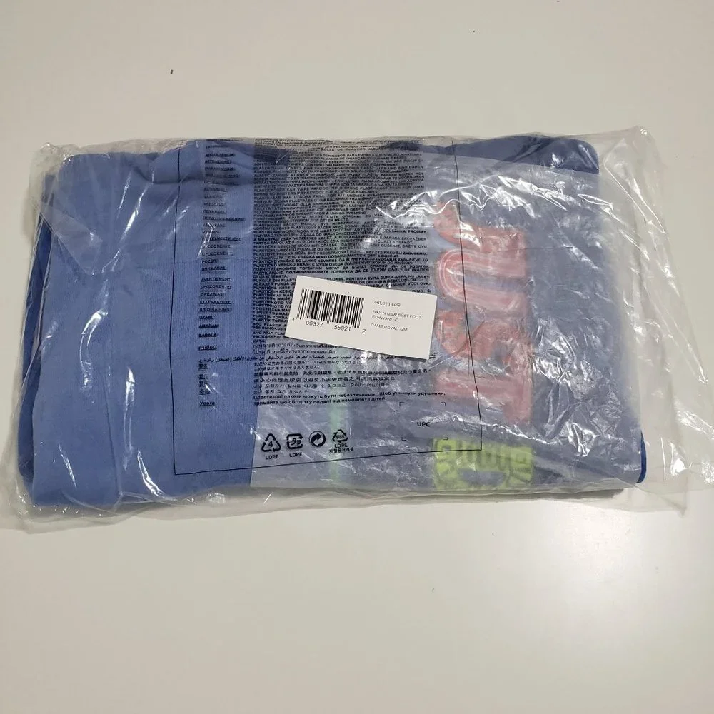 Nike NSW Best Foot Forward Coverall in Game Royal‎ Blue - Size 12 Months